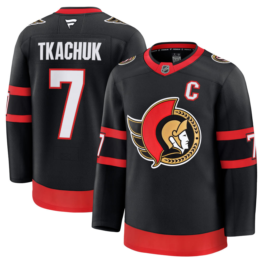 FANATICS OTTAWA SENATORS BRADY TKACHUK PREMIUM ADULT HOME JERSEY