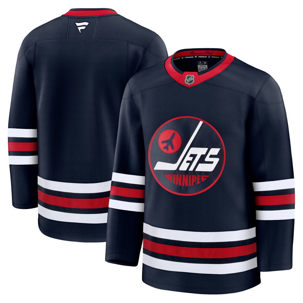 FANATICS WINNIPEG JETS PREMIUM ADULT ALTERNATE JERSEY