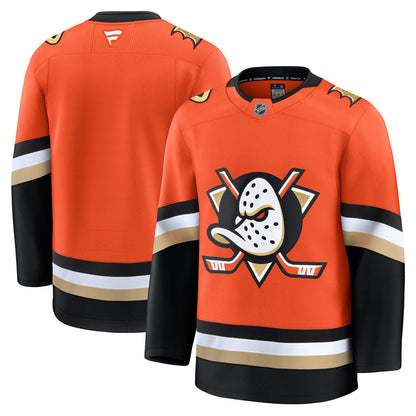 Anaheim Ducks Home Premium Jersey Orange