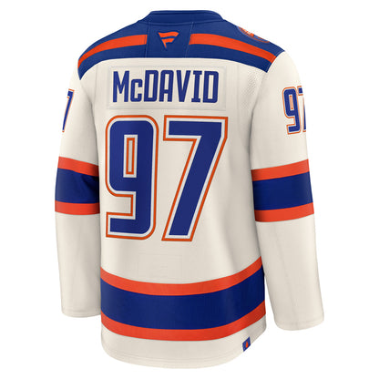 Fanatics Edmonton Oilers Connor McDavid Premium Alternate Jersey