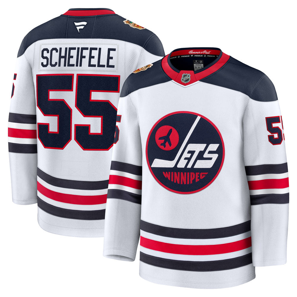 Fanatics Winnipeg Mark Scheifele Jets 2026 Heritage Classic Premium White Jersey