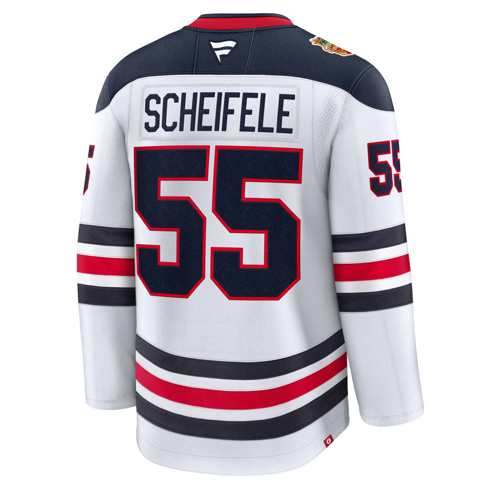 Fanatics Winnipeg Mark Scheifele Jets 2026 Heritage Classic Premium White Jersey