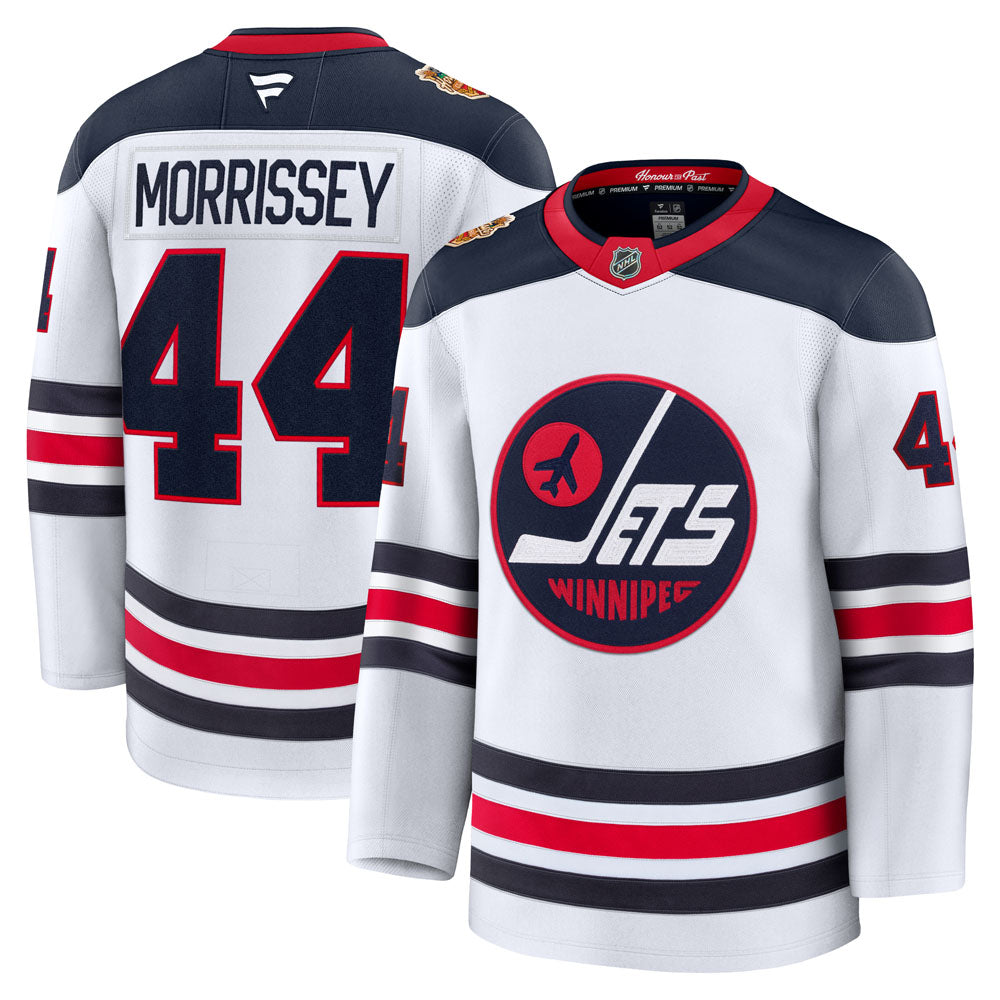 Fanatics Winnipeg Jets Josh Morrissey 2026 Heritage Classic Premium White Jersey