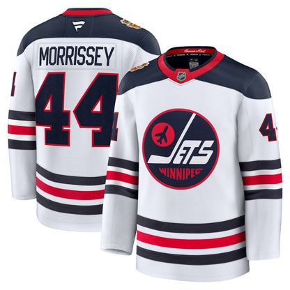 Fanatics Winnipeg Jets Josh Morrissey 2026 Heritage Classic Premium White Jersey