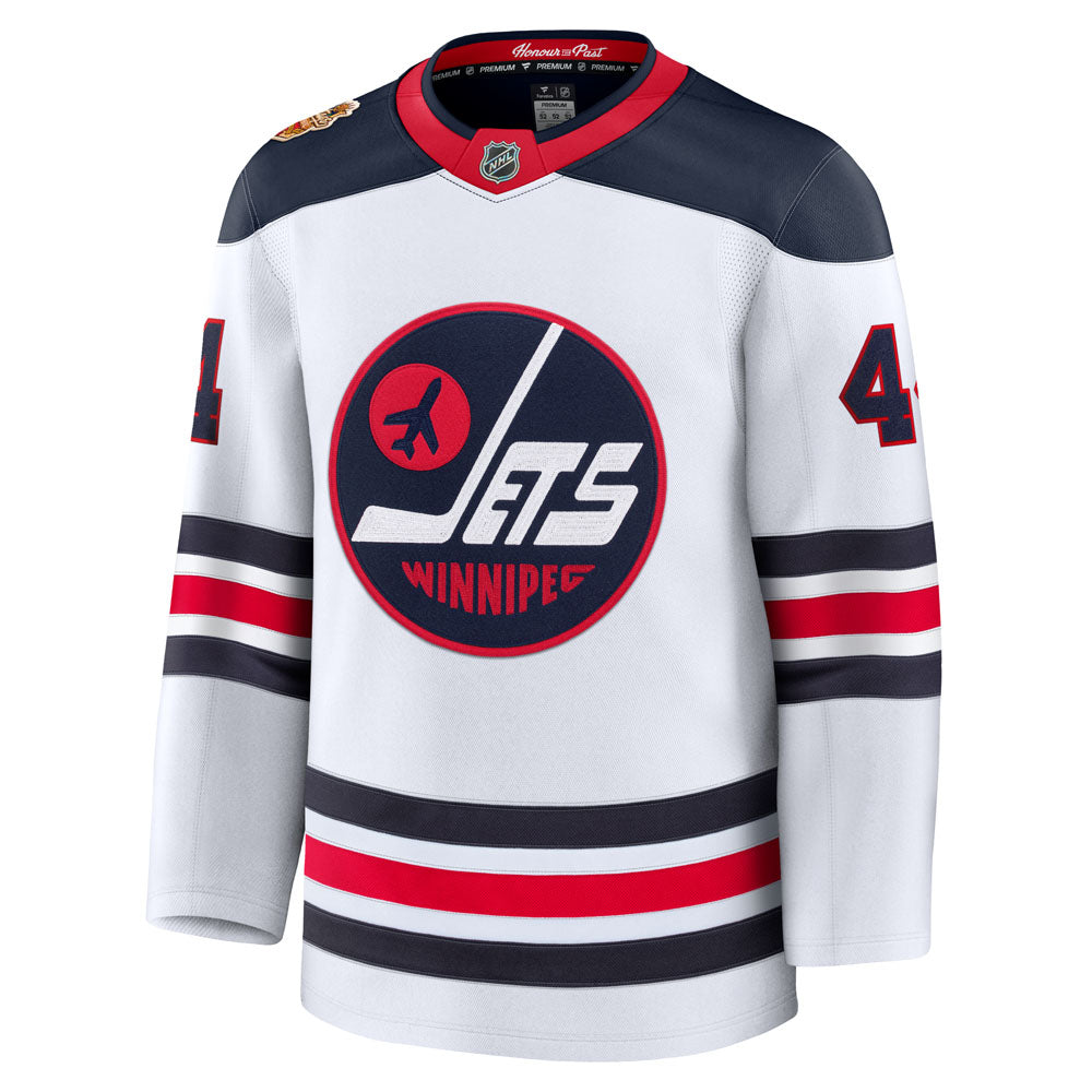 Fanatics Winnipeg Jets Josh Morrissey 2026 Heritage Classic Premium White Jersey