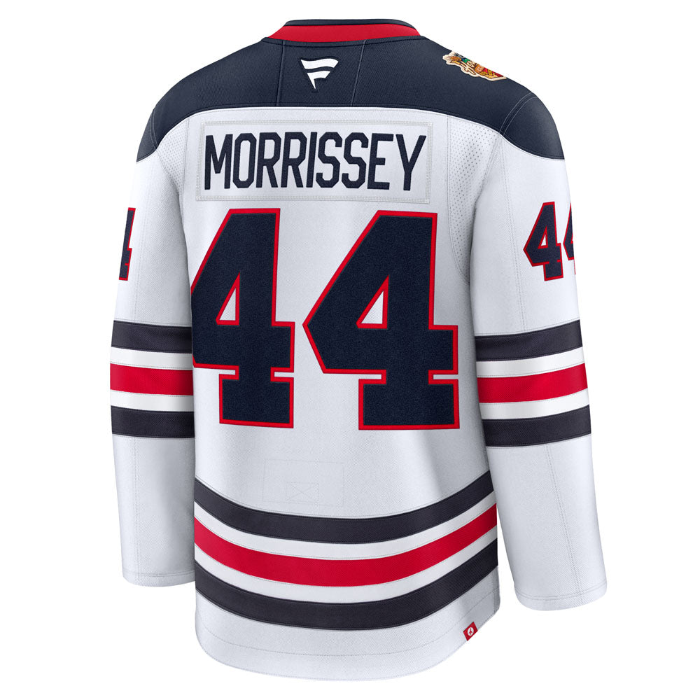 Fanatics Winnipeg Jets Josh Morrissey 2026 Heritage Classic Premium White Jersey