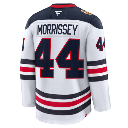 Fanatics Winnipeg Jets Josh Morrissey 2026 Heritage Classic Premium White Jersey