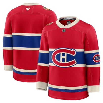 Fanatics Montreal Canadiens 2026 Heritage Classic Premium Red Jersey