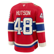 Fanatics Montreal Canadiens Lane Hutson 2026 Heritage Classic Premium Red Jersey