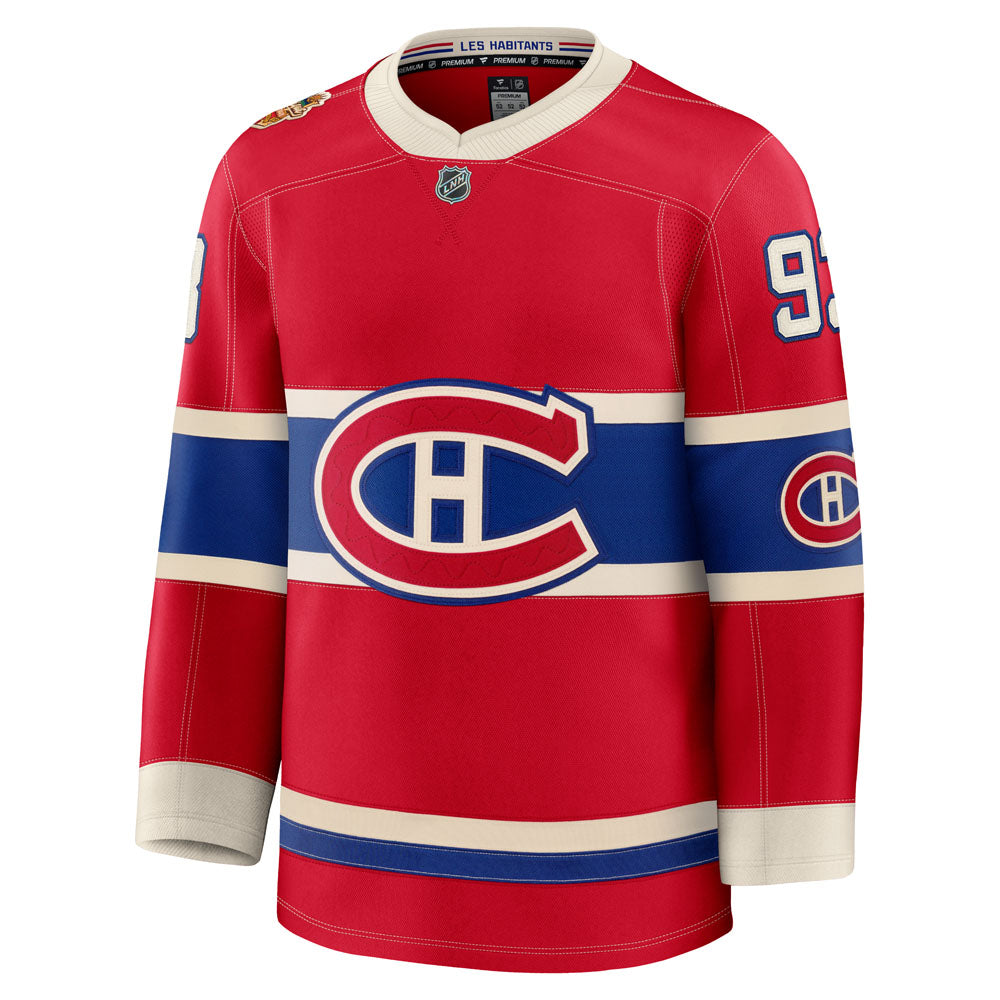 Fanatics Montreal Canadiens Ivan Demidov 2026 Heritage Classic Premium Red Jersey