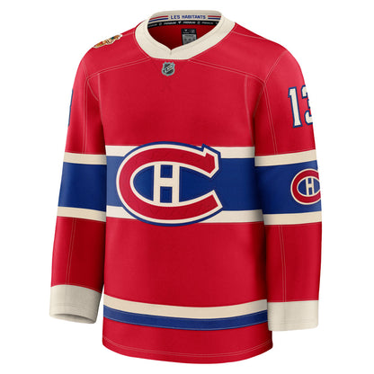 Fanatics Montreal Canadiens Cole Caufield 2026 Heritage Classic Premium Red Jersey