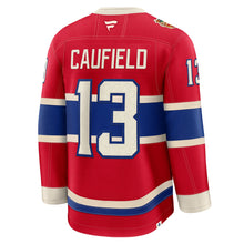 Fanatics Montreal Canadiens Cole Caufield 2026 Heritage Classic Premium Red Jersey