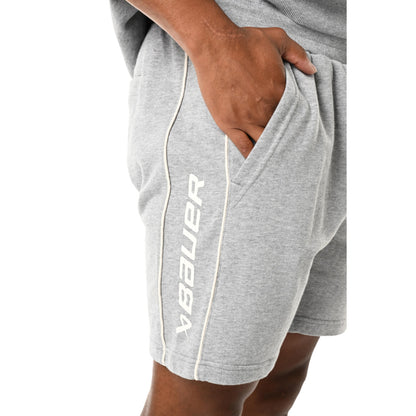 BAUER FLC KNIT GREY SHORTS