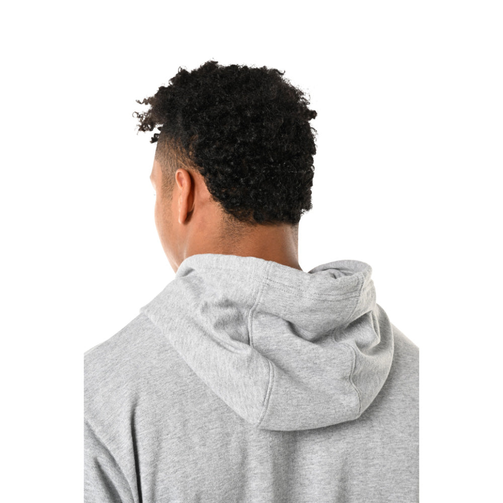 BAUER FLEECE SHORT SLEEVE HOODIE - GREY