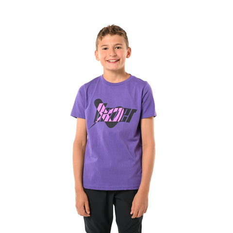 BAUER ICON MIX YOUTH PURPLE T SHIRT