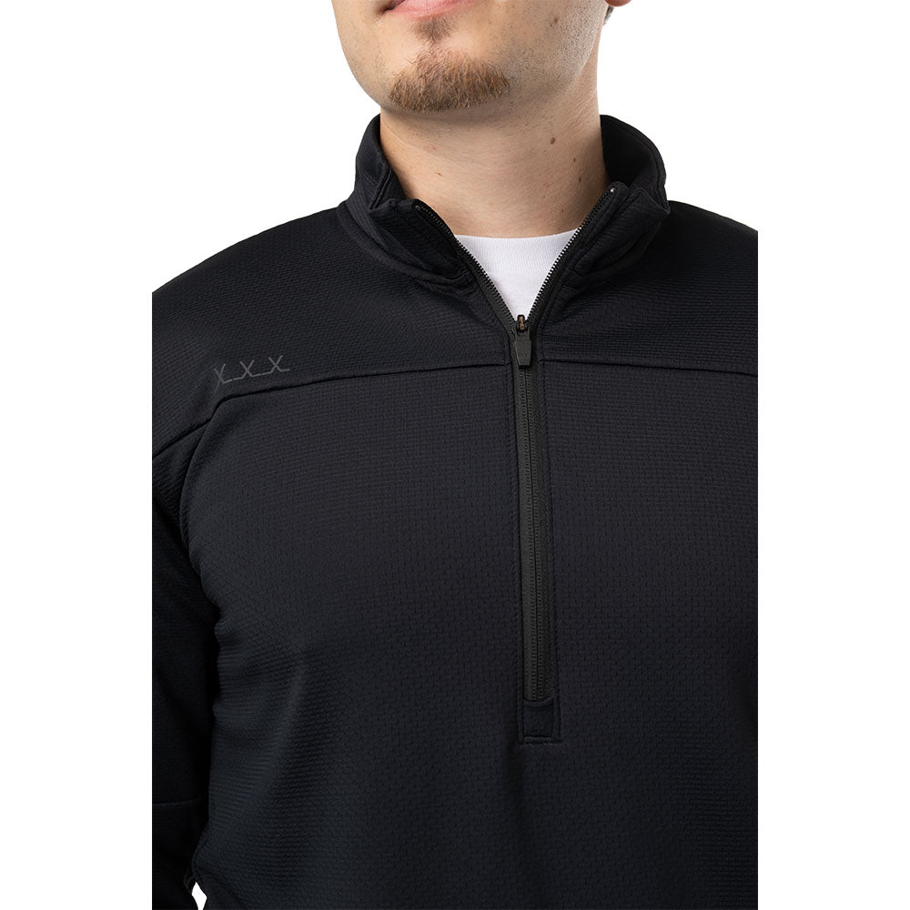 BAUER FLC CORE ADULT BLACK 1/4 ZIP