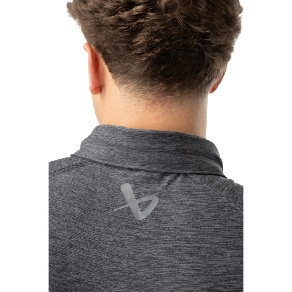 BAUER FLC CORE PERFORMANCE ADULT GREY POLO