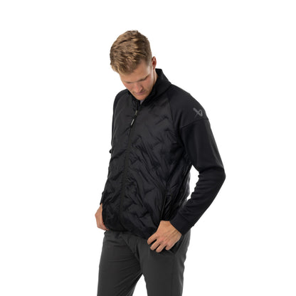 BAUER FLC CORE HYBRID ADULT BLACK JACKET