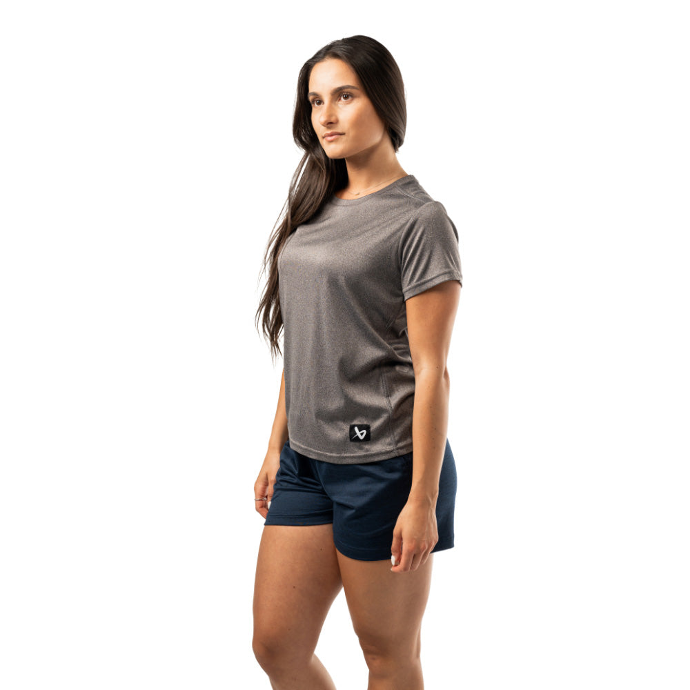 BAUER TEAM TECH WOMEN'S GREY T SHIRT