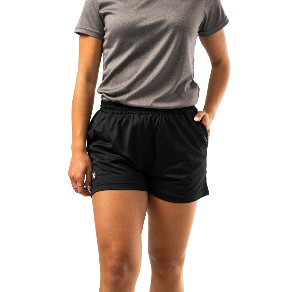 BAUER TEAM TRAIN WOMEN'S BLACK SHORTS