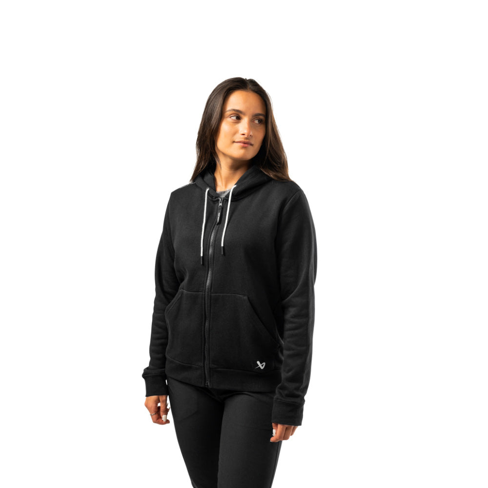 BAUER TEAM WOMEN'S BLACK FULL ZIP HOODIE