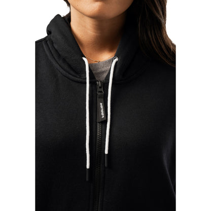 BAUER TEAM WOMEN'S BLACK FULL ZIP HOODIE