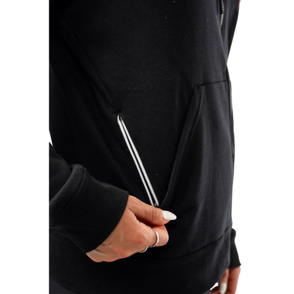 BAUER TEAM WOMEN'S BLACK FULL ZIP HOODIE