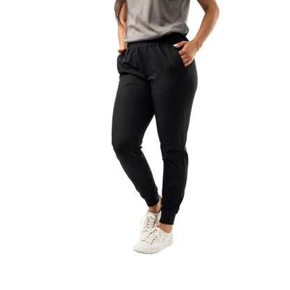 BAUER TEAM WOMEN'S WOVEN BLACK JOGGERS