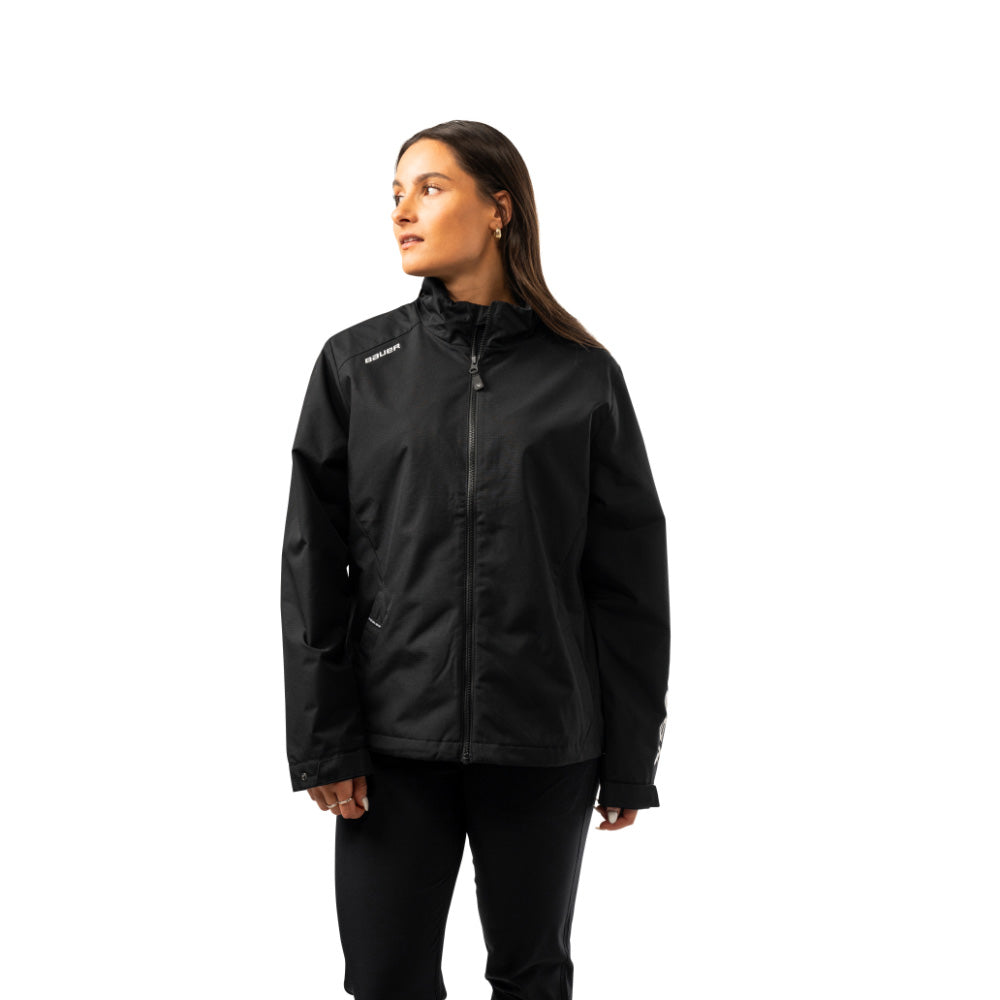 BAUER TEAM WOMEN'S BLACK LIGHTWEIGHT JACKET