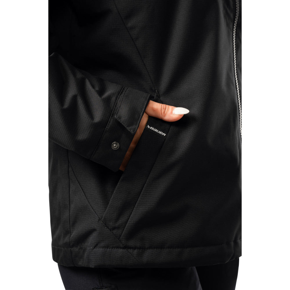 BAUER TEAM WOMEN'S BLACK LIGHTWEIGHT JACKET