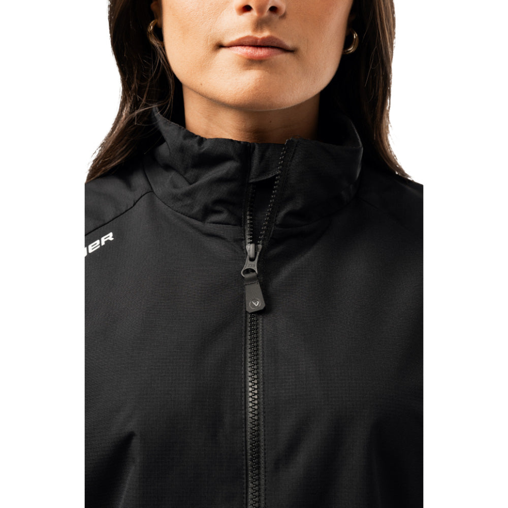 BAUER TEAM WOMEN'S BLACK LIGHTWEIGHT JACKET