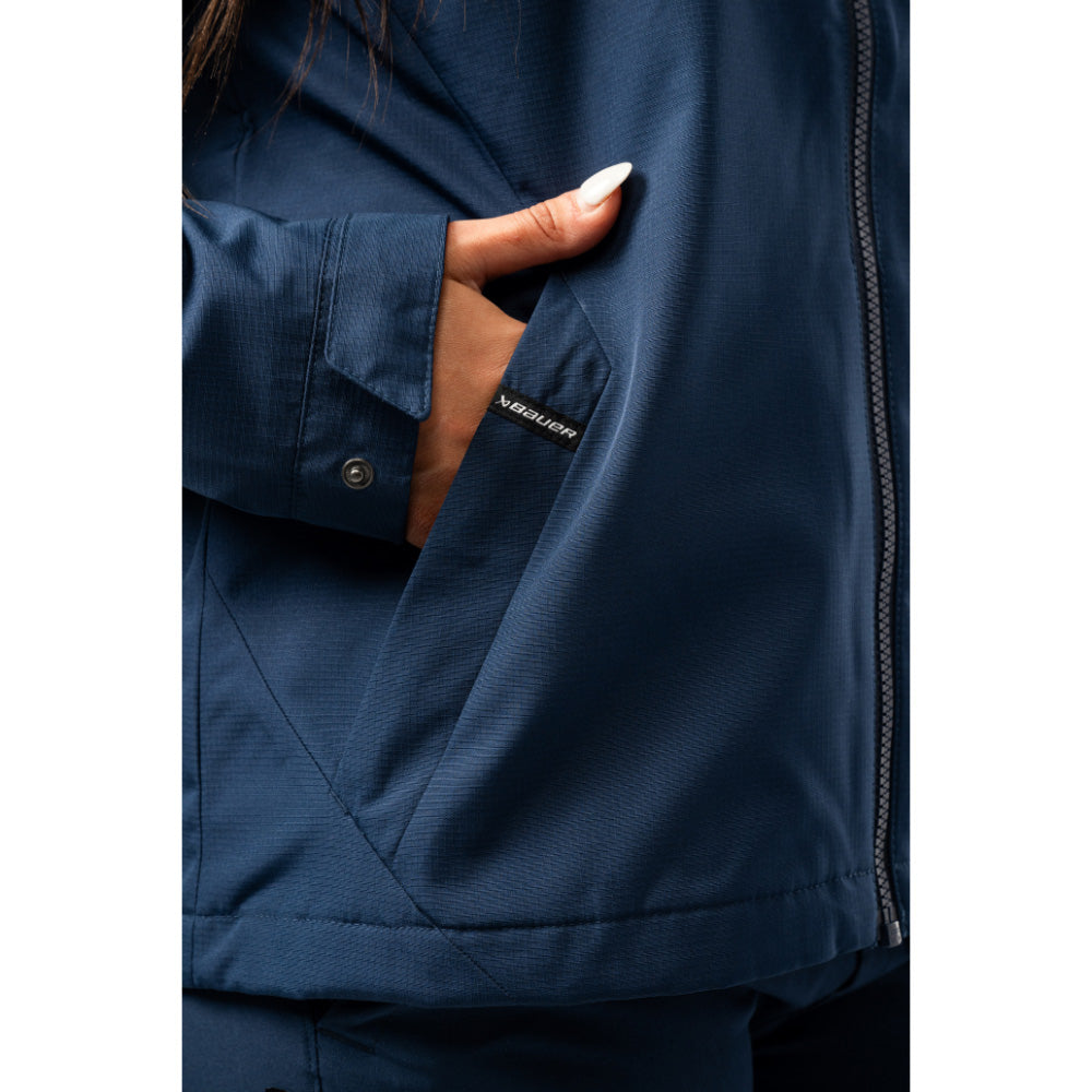 BAUER TEAM WOMEN'S NAVY LIGHTWEIGHT JACKET