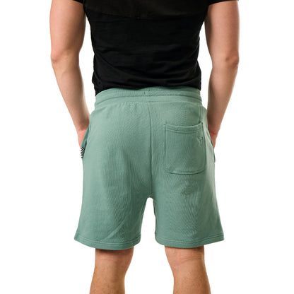 BAUER FRENCH TERRY ADULT TEAL SHORTS