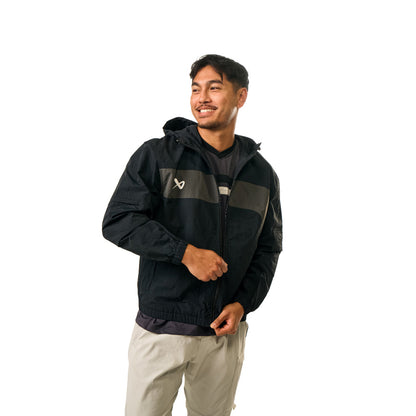 BAUER RUNNING ADULT BLACK SHELL JACKET
