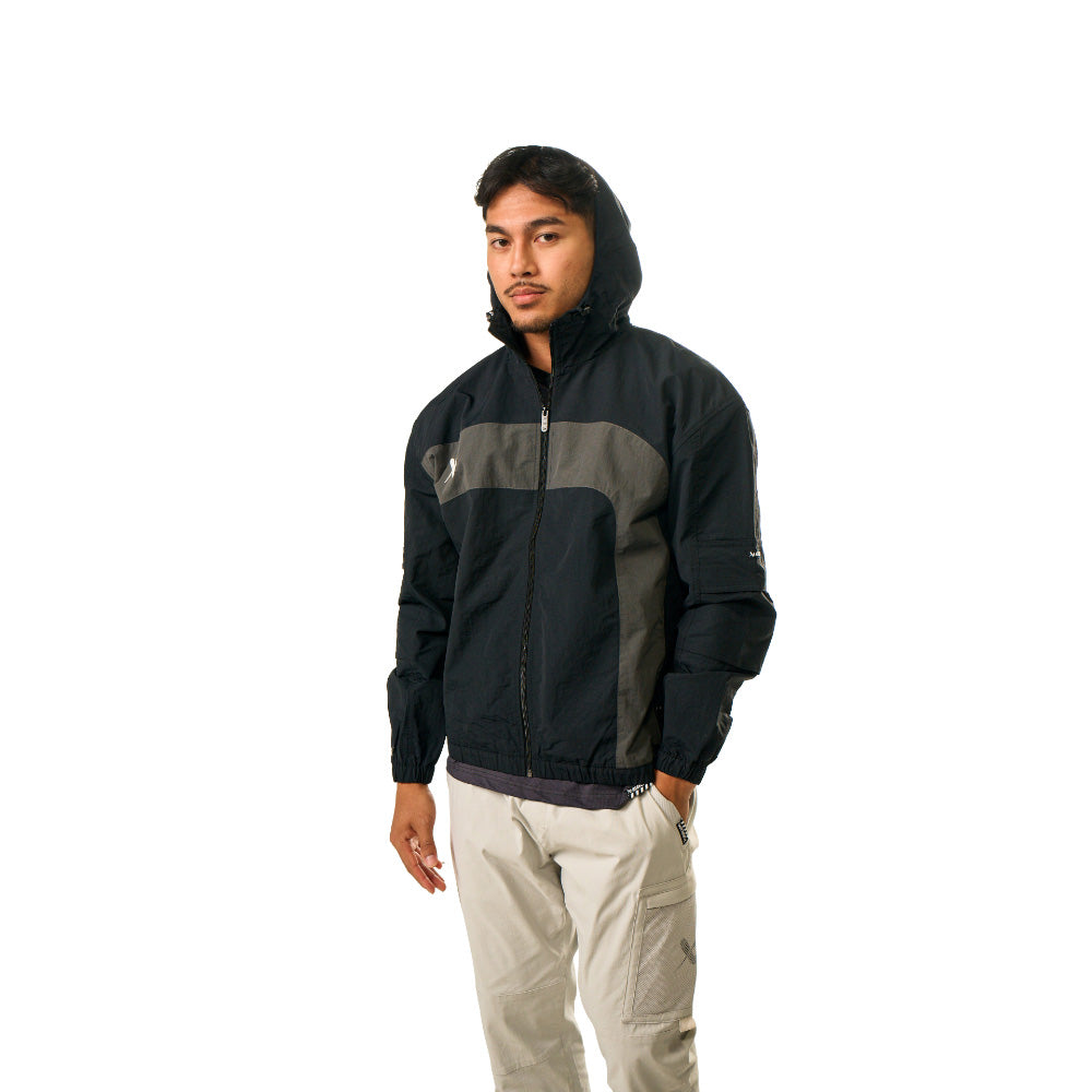 BAUER RUNNING ADULT BLACK SHELL JACKET