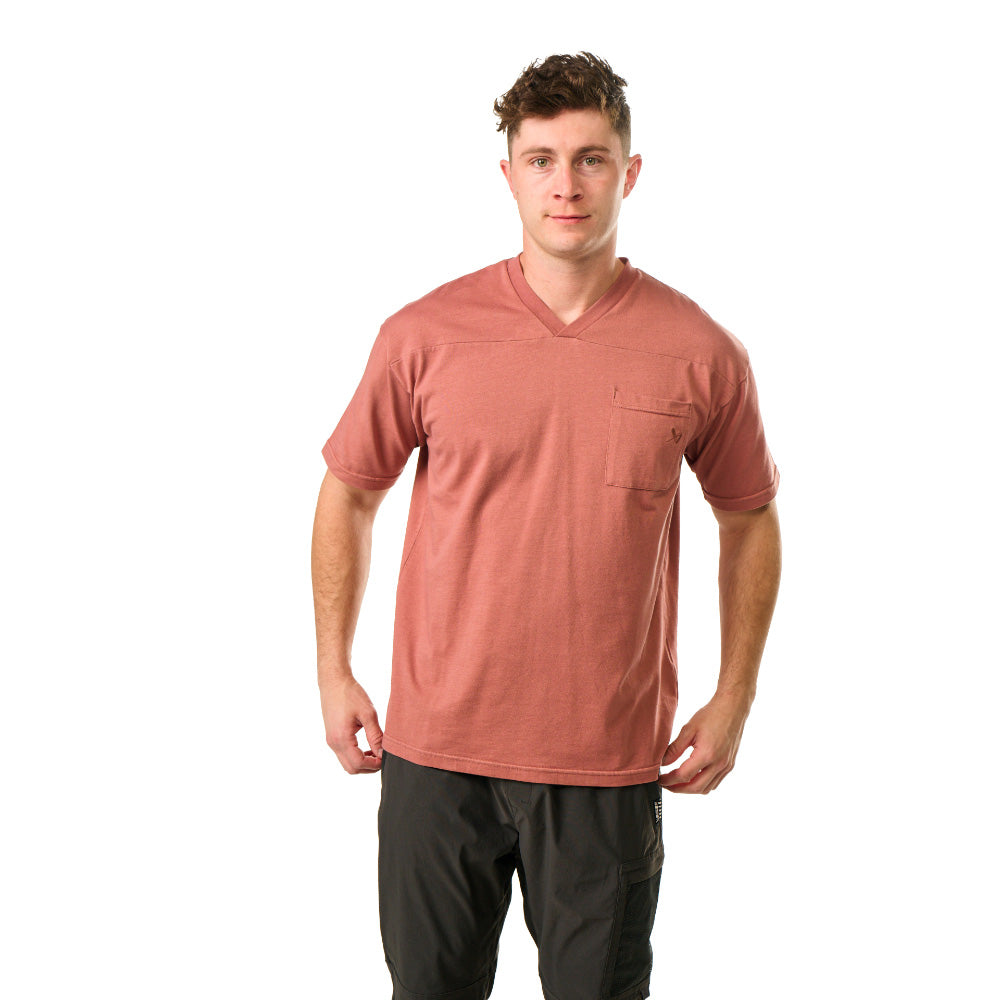 BAUER BOXY ADULT CLAY POCKET T SHIRT