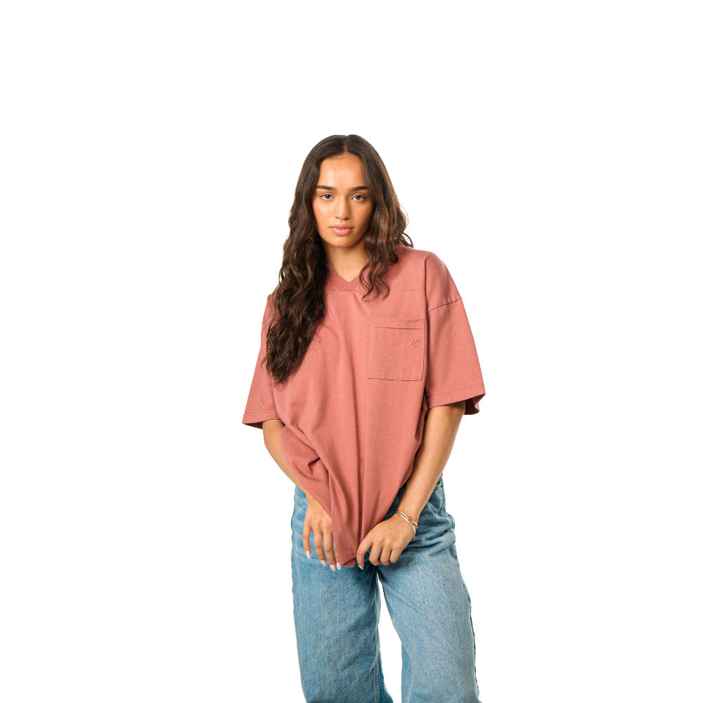 BAUER BOXY ADULT CLAY POCKET T SHIRT