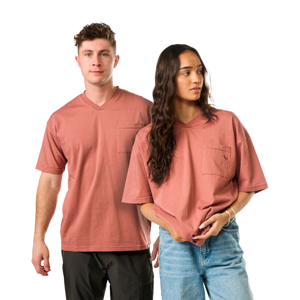 BAUER BOXY ADULT CLAY POCKET T SHIRT
