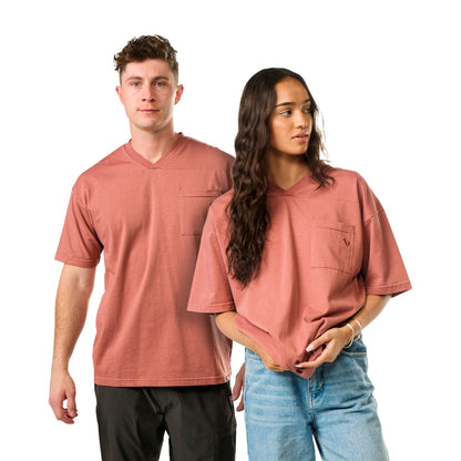 BAUER BOXY ADULT CLAY POCKET T SHIRT