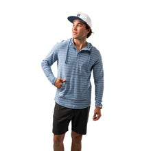 BAUER LIGHTWEIGHT ADULT BLUE STRIPE HOODIE