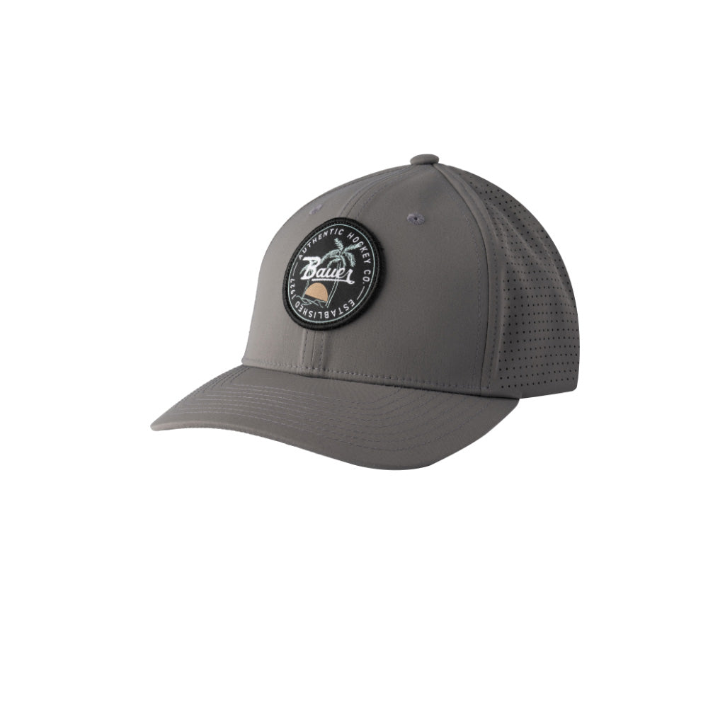 BAUER PERFORMANCE ADULT VOLCANO GREY HAT