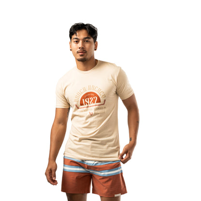 BAUER ADULT GRAPHIC CREAM T SHIRT