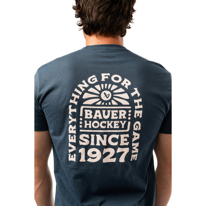 BAUER ADULT GRAPHIC INDIGO T SHIRT
