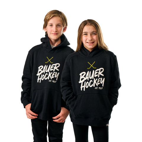 BAUER ULTIMATE YOUTH BLACK HOODIE