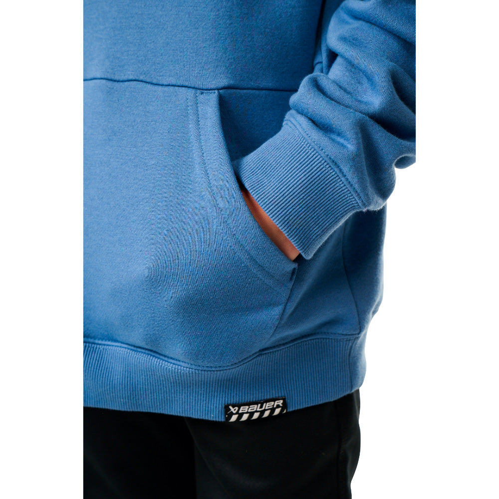 BAUER ULTIMATE YOUTH BLUE HOODIE