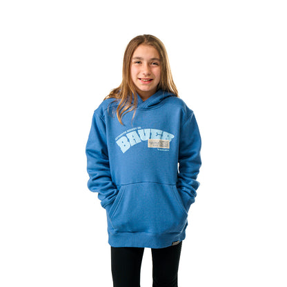 BAUER ULTIMATE YOUTH BLUE HOODIE