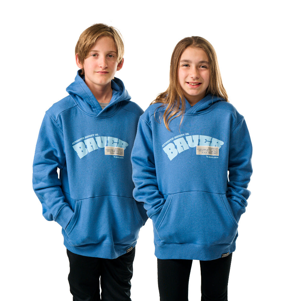 BAUER ULTIMATE YOUTH BLUE HOODIE