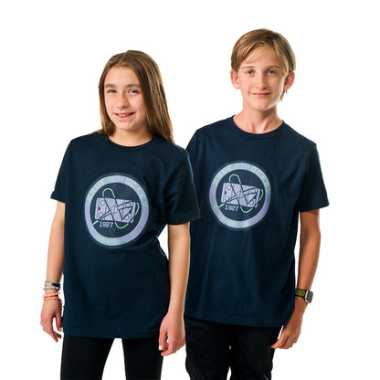 BAUER HOCKEY RINK YOUTH NAVY T SHIRT