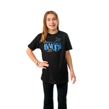 BAUER 1927 GRAPHIC YOUTH BLACK T SHIRT