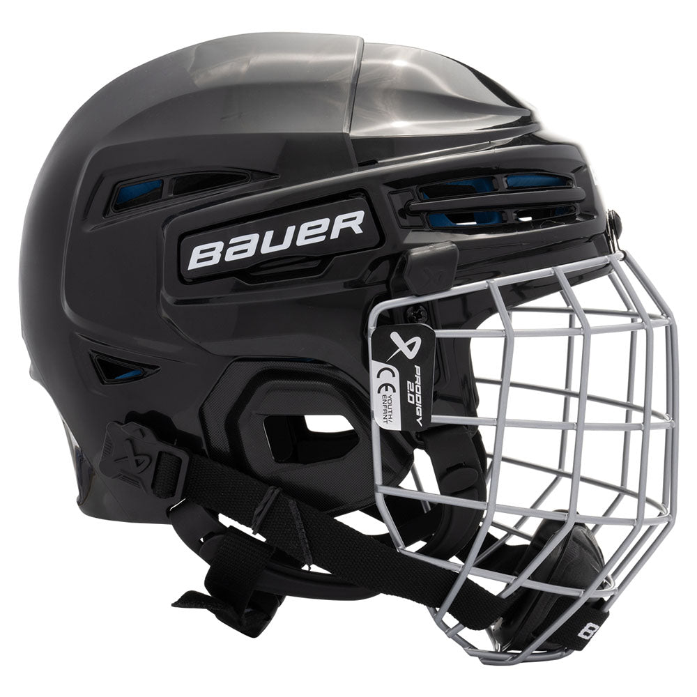 Bauer Prodigy 2.0 Youth Combo Hockey Helmet